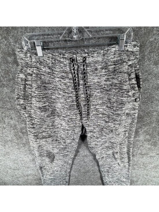 Ecko Unltd. Other - Ecko Unltd. Sweatpants‎ Mens L Heather Gray Fleece Sports Activewear Tapered Leg